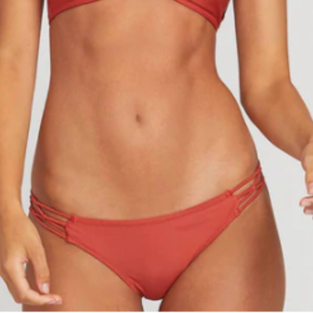 New Volcom Simply Solid Triangle Top & Cheeky Bot… - image 6